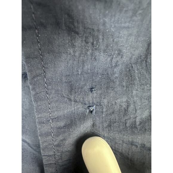 Vtg 90s Tommy Hilfiger Spell Out Flag on Sleeve Full Zip Hooded Jacket XXL *Flaw - Picture 9 of 13